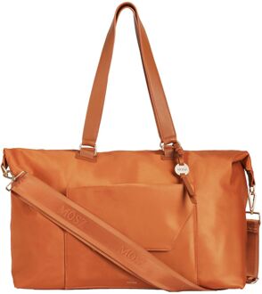 Sandy Travelbag burned orange weekendtas handbagage Oranje - H 48 x B 24 x D 32 cm