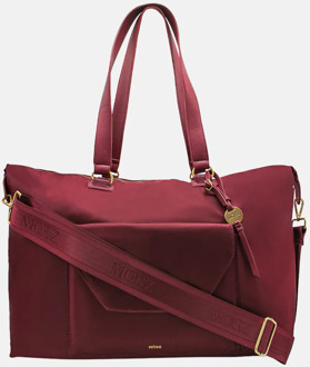 Sandy weekendtas aubergine Donker rood
