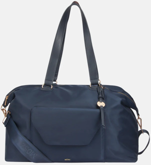 Sandy weekendtas navy blue Donkerblauw