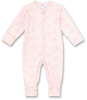 sanetta Overalls shadow roos Roze/lichtroze