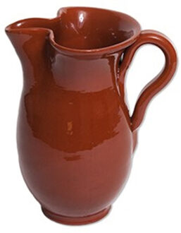 Sangria/Limonade sapkan/schenkkan karaf - Spaans Terracotta - 1000 ml - keramiek