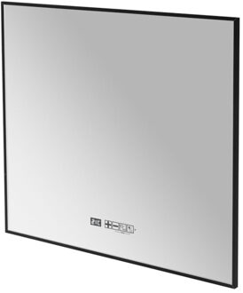 Sani Mirror LED WiFi 400 Watt 80x70 cm Zwart