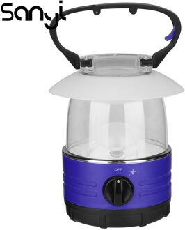 SANI Tent Lamp Power door 4 * AA Batterij Camping Draagbare Licht LED Lamp Lantaarn Leven Waterdicht
