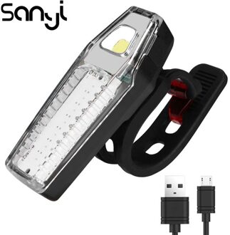 SANI USB Oplaadbare Clip Kar Licht 7 Modi Draagbare Lamp Koplamp Camping Licht LED Lantaarn Zaklamp voor Huishoudelijke