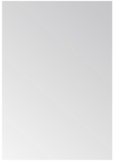 Sanicare Badkamerspiegel Sanicare Q40 Inclusief Bevestigingsset 80x40 cm