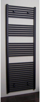 Sanicare design handdoekradiator 60x172cm zwart mat