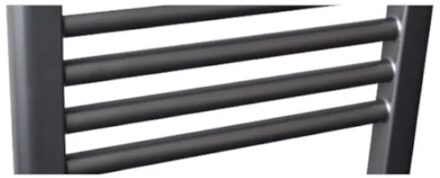 Sanicare design radiator midden aansluiting recht 160 x 60 cm. Gunmetal