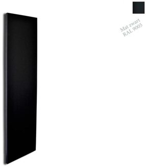 Sanicare Designradiator Sanicare Denso 180x40 Mat Zwart Inclusief Ophanging 948 Watt Sanicare