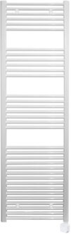 Sanicare Electrische Wifi Radiator Sanicare HPW Carini 172x45 cm Wit Met Thermostaat Wit Rechtsonder