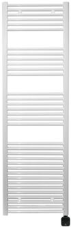 Sanicare Electrische Wifi Radiator Sanicare HPW Carini 172x45 cm Wit Met Thermostaat Zwart Rechtsonder
