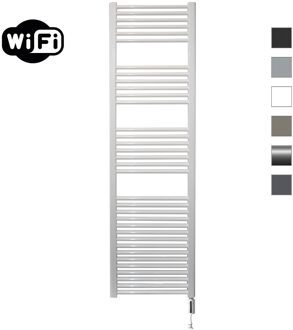 Sanicare Elektrische Radiator Sanicare HWV Met Wifi 172x45 cm Wit 920W Met Thermostaat Wit Rechtsonder