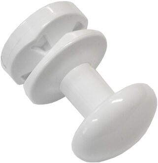 Sanicare Handdoekknop voor Sanicare Radiatoren Wit