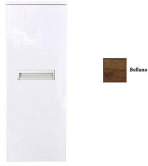 Sanicare Kolomkast Sanicare Q2/Q3/Q8 Soft-Close Deur 90x33,5x32 cm Belluno Belluno-Eiken