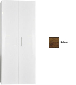 Sanicare Kolomkast Sanicare Q4/Q15 2-Deurs Soft-Closing 160x67x32 cm Belluno Belluno-Eiken