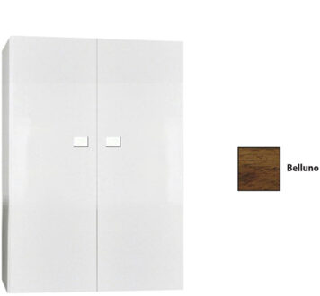 Sanicare Kolomkast Sanicare Q5 2 Soft-Close Deuren 90 cm Belluno Belluno-Eiken