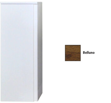 Sanicare Kolomkast Sanicare Q7 Soft-Close Deur Greeploos 90x33,5x32 cm Belluno Belluno-Eiken