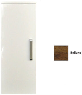 Sanicare Kolomkast Sanicare Q9/Q10/Q11 Soft-Close Deur Chromen Greep 90x33,5x32 cm Belluno Belluno-Eiken