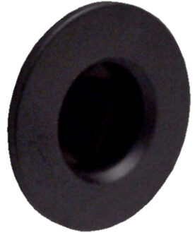 Sanicare Overloopring Sanicare Florence 3 cm Mat Zwart Wit Chroom