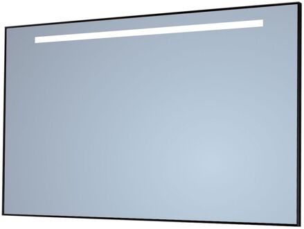 Sanicare Q mirror LED spiegel met zwarte omlijsting 75x70cm