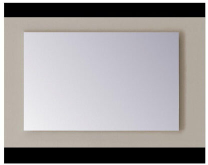 Sanicare Q-mirrors spiegel zonder omlijsting / PP geslepen 60 x 60 cm (hxB) ST.60060 Aluminium (Zilver)