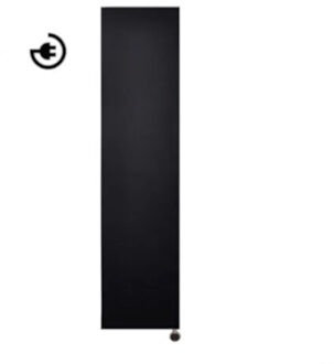 Sanicare Radiator Sanicare Denso Met Bluetooth 180 x 40 cm. Mat Zwart Thermostaat Chroom Linksonder Sanicare