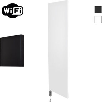 Sanicare Radiator Sanicare Denso Met WiFi 180 x 40 cm Mat Wit Met Thermostaat Chroom Linksonder