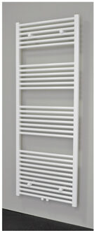Sanicare Radiator Sanicare Middenaansluiting Recht 1056 Watt Inclusief Ophanging 160x60 cm Wit