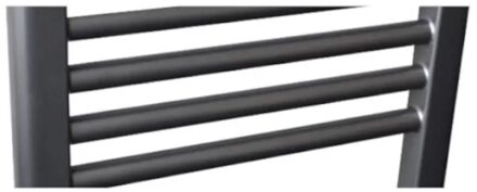 Sanicare Radiator Sanicare Recht 111,8 x 45 cm Gunmetal Sanicare