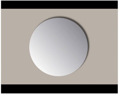 Sanicare Spiegel Rond Sanicare Q-mirrors Zonder Omlijsting 100 cm PP Geslepen Sanicare