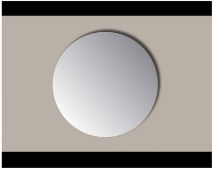 Sanicare Spiegel Rond Sanicare Q-mirrors Zonder Omlijsting 100 cm PP Geslepen