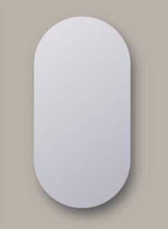 Sanicare Spiegel Sanicare Q-Mirrors 40x80 cm Ovaal/Rond incl. ophangmateriaal Sanicare