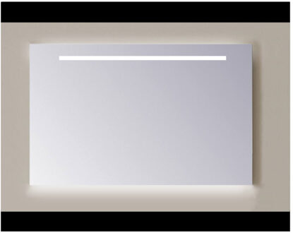 Sanicare Spiegel Sanicare Q-mirrors 60 x 120 cm Cold White LED Ambi Licht Onder PP Geslepen