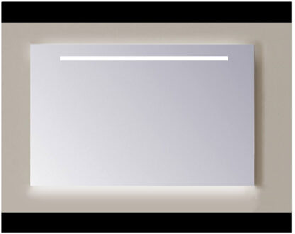 Sanicare Spiegel Sanicare Q-mirrors 60 x 85 cm Cold White LED Ambi Licht Onder PP Geslepen