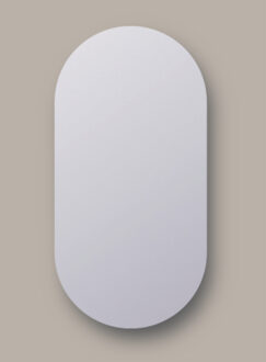 Sanicare Spiegel Sanicare Q-Mirrors 70x100 cm Ovaal/Rond incl. ophangmateriaal