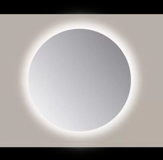 Sanicare Spiegel Sanicare Q-Mirrors 80x80 cm Rond Met Rondom LED Warm White en Afstandsbediening incl. ophangmateriaal