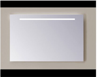 Sanicare Spiegel Sanicare Q-mirrors Zonder Omlijsting 60 x 100 cm Cold White LED PP Geslepen Sanicare