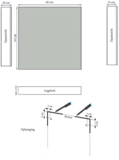 Sanicare Spiegelkast Sanicare Qlassics Ambiance 60 cm 1 Deur Hoogglans Wit Rechts