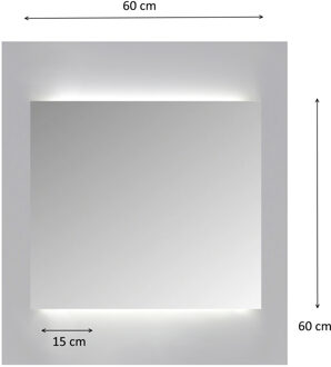 Sanicare Spiegelkast Sanicare Qlassics Ambiance 60 cm 1 Deur Truffel Rechts