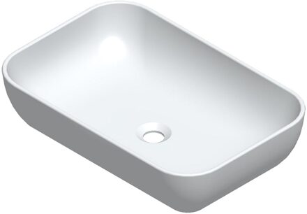 Sanicare Waskom Sanicare Quattro 60x40 cm Wit Keramiek Sanicare