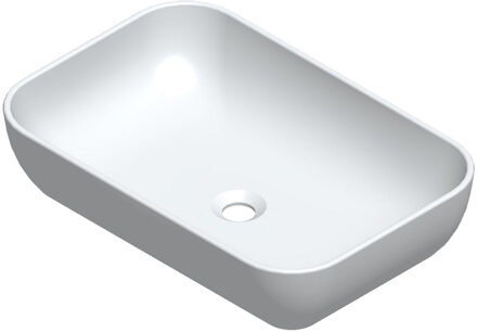 Sanicare Waskom Sanicare Quattro 60x40cm Wit Keramiek