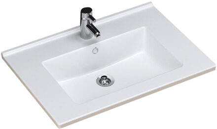 Sanicare Wastafel Sanicare Q10 Keramiek 65x45 cm Wit (excl. meubel)