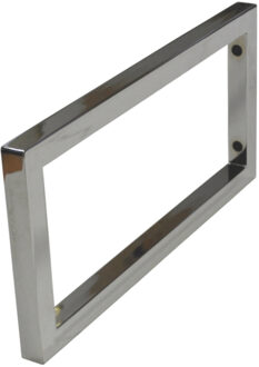 Sanicare Wastafelbeugel Sanicare 21x43 cm Chroom (per stuk) Wit Chroom