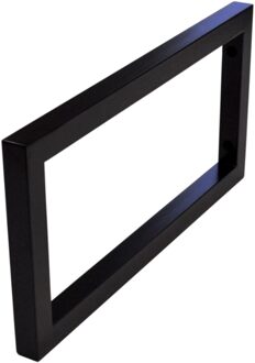 Sanicare Wastafelbeugel Sanicare 21x43 cm Zwart Sanicare