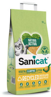 Sanicat 2x 6l Sanicat Natura Activa Corn Cob kattenbakvulling