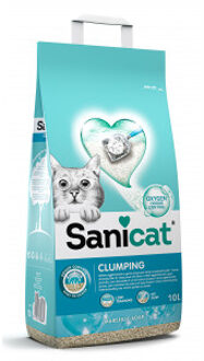 Sanicat Clumping Marseille Zeep kattenbakvulling 2 x 10 liter