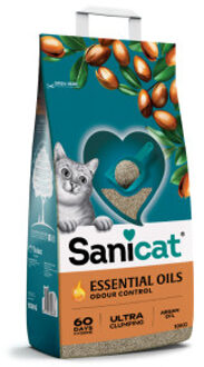 Sanicat Essential Oils Ultra Clumping Argan Oil kattenbakvulling 2 x 10 kg