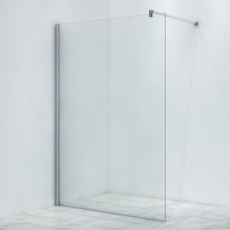 Saniclass Bellini inloopdouche 180x200cm 8mm veiligheidsglas anti kalk chroom