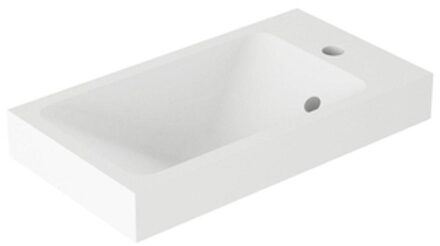 Saniclass Chaci Meubelfontein - 40x22cm - glans wit SW1411210 Wit glans