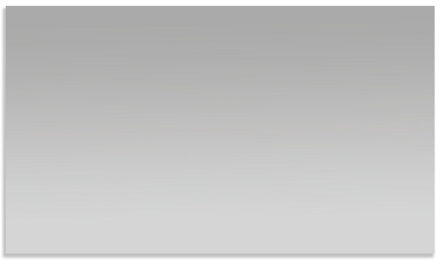 Saniclass Clear Spiegel - 120x70cm - zonder verlichting - horizontaal en verticaal te plaatsen - kopervrij PLM-01-12070 Glas (zilver)