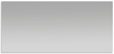 Saniclass Clear Spiegel - 160x70cm - zonder verlichting - horizontaal en verticaal te plaatsen - kopervrij PLM-01-16070 Glas (zilver)